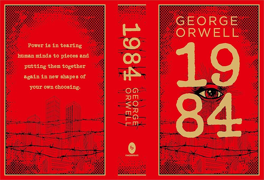 Amazon.com: 1984 (Deluxe Hardbound Edition): 9788194898870: George Orwell:  Books